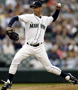 Jamie Moyer hasn't had much luck for the Seattle Mariners.