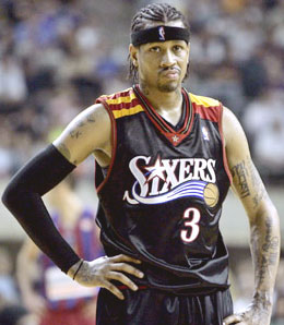 Former Philadelphia 76er guard Allen Iverson has been sent packing, leaving the rest of the team to battle for an identity and establish a new pecking order.
