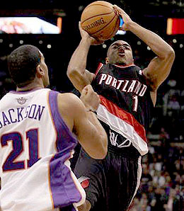 Portland Trail Blazers point guard Jarrett Jack has stepped up in his sophomore NBA season.