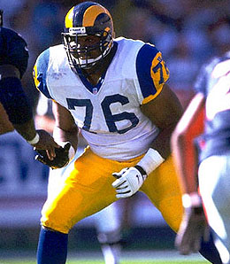 When St. Louis Rams tackle Orlando Pace went down for the year, he took wide receiver Torry Holt's stats with him.