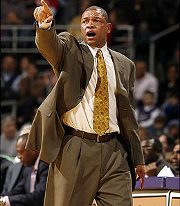 Coach Doc Rivers has the Boston Celtics playing their best ball of the year.