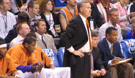 Phoenix Suns coach Mike D'Antoni is trying to get his team to the finals for the first time in years.