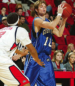Creighton Bluejays guard Nate Funk was the pre-season MVC player of the year.