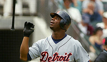 Looking for a replacement for struggling Detroit Tiger outfielder Craig Monroe? 