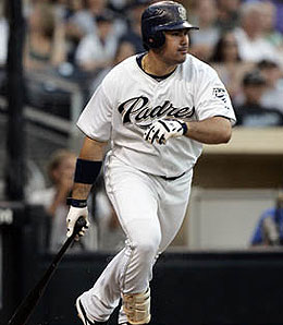 San Diego Padre first baseman Adrian Gonzalez is stuck in a major slump.