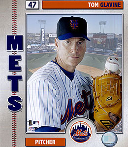 New York Mets starter Tom Glavine is about to join the 300-win club.