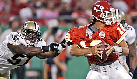 Brodie Croyle gets to feast on the Lions this week.