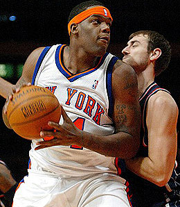The Bulls haven't been able to replace Eddy Curry's scoring at centre.