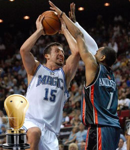 Hedo Turkoglu is a completely different player this year.