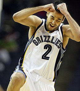 Juan Carlos Navarro is having a solid rookie season with the Grizz.