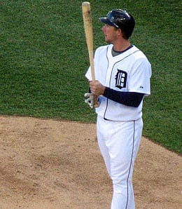 Clete Thomas has been awful for the Detroit Tigers this season.