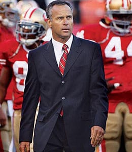 Mike Nolan got axxed by the San Francisco 49ers.