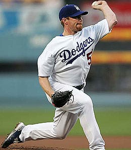 Randy Wolf is having a superb season for the Los Angeles Dodgers.