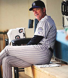 Jim Tracy has done a great job with the Colorado Rockies.