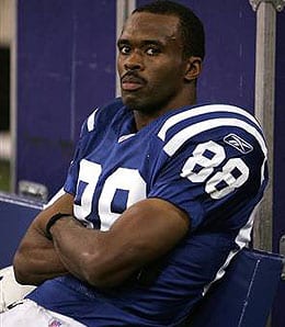 Marvin Harrison had a hell of a career with the Indianapolis Colts.