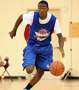 John Wall of the Kentucky Wildcats should be the top pick in the 2010 NBA Draft.