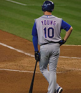 Michael Young will be missing in action for the Texan Rangers for the next couple of weeks.