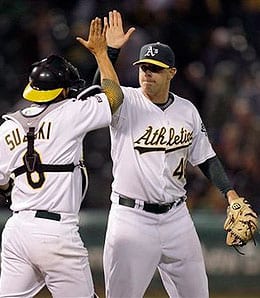 Andrew Bailey had a brilliant rookie season for the Oakland A's.