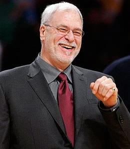 Phil Jackson will be gunning for another title for the Los Angeles Lakers this season.