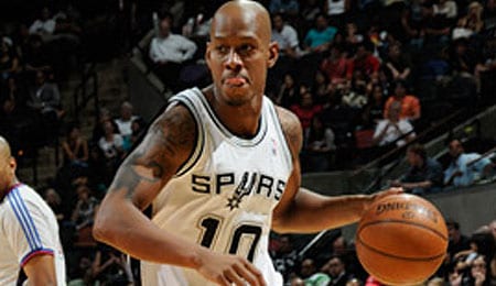 Keith Bogans isn't doing much for the San Antonio Spurs.