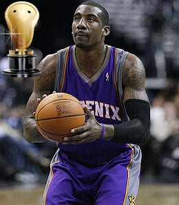 Amare Stoudemire didn't make fans with the rest of the Phoenix Suns.