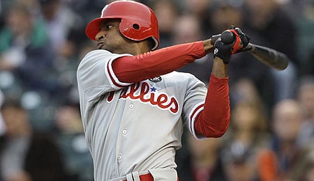 Ben Francisco was reduced to a bench role for the Philadelphia Phillies.