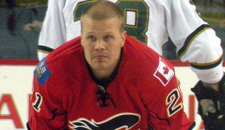 Olli Jokinen is struggling for the Calgary Flames.