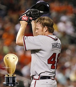 Tommy Hanson turned in a brilliant rookie campaign for the Atlanta Braves.