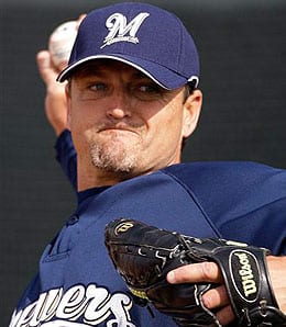 Trevor Hoffman will be closing for the Milwaukee Brewers again.