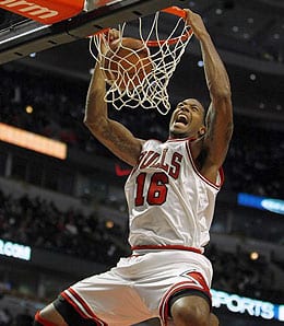 James Johnson dealt with injury issues for the Chicago Bulls.