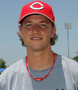 Mike Leake is the fifth starter for the Cincinnati Reds.