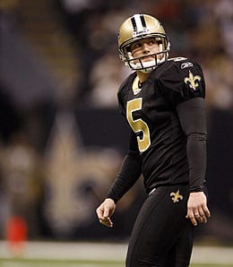 Garrett Hartley is off to a lousy start for the New Orleans Saints.