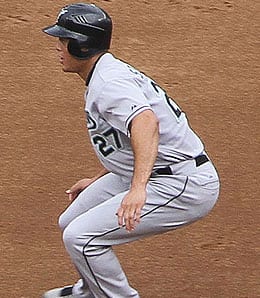 Mike Stanton enjoyed a strong rookie season for the Florida Marlins.