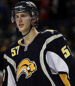 Tyler Myers did some serious damage for the Buffalo Sabres.