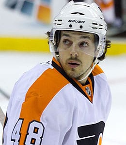 Daniel Briere has returned for the Philadelphia Flyers.