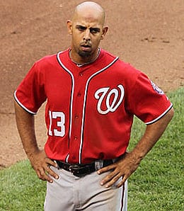 Alex Cora is barely playing for the Washington Nationals.