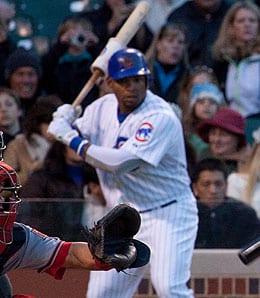 Marlon Byrd is having a nice season for the Chicago Cubs.