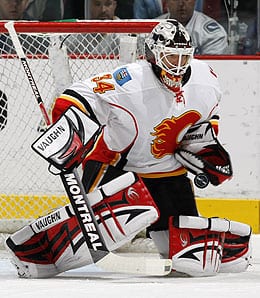 Miikka Kiprusoff is getting long in the tooth for the Calgary Flames.