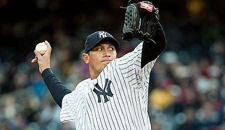 Freddy Garcia was surprisingly effective for the New York Yankees.