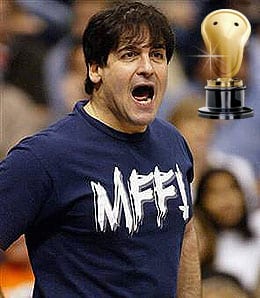 Mark Cuban yelled his way to a title for the Dallas Mavericks.