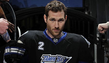 Eric Brewer has been playing well for the Tampa Bay Lightning.