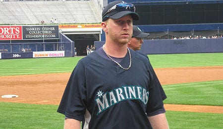 Mike Carp is back to mashing for the Seattle Mariners.