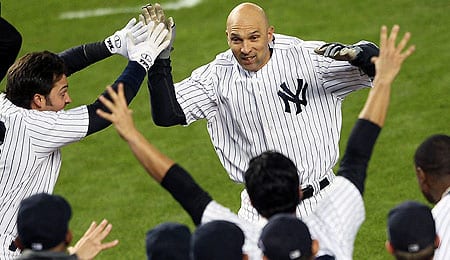 Raul Ibanez was the hero for the New York Yankees.
