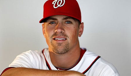 Tyler Moore played the hero for the Washington Nationals.