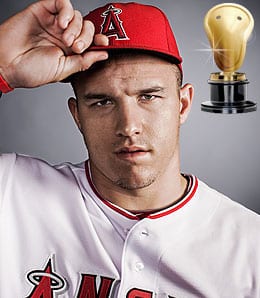 Mike Trout was the man for the Los Angeles Angels in 2012.