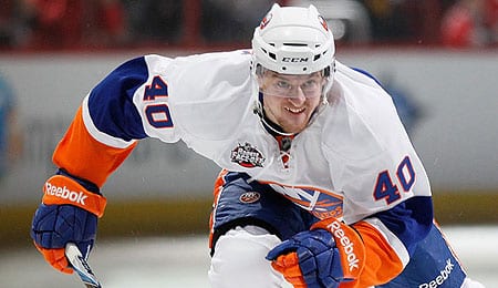 Michael Grabner is off to a sweet start for the New York Islanders.