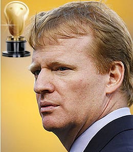 Roger Goodell had a nightmare on his hands.