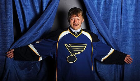 Vladimir Tarasenko is nearing a return for the St. Louis Blues.