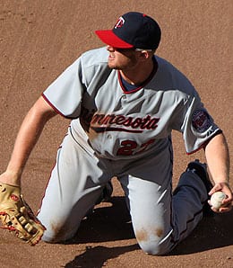 Chris Parmelee is struggling for the Minnesota Twins.