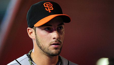 George Kontos has been suspended for the San Francisco Giants.